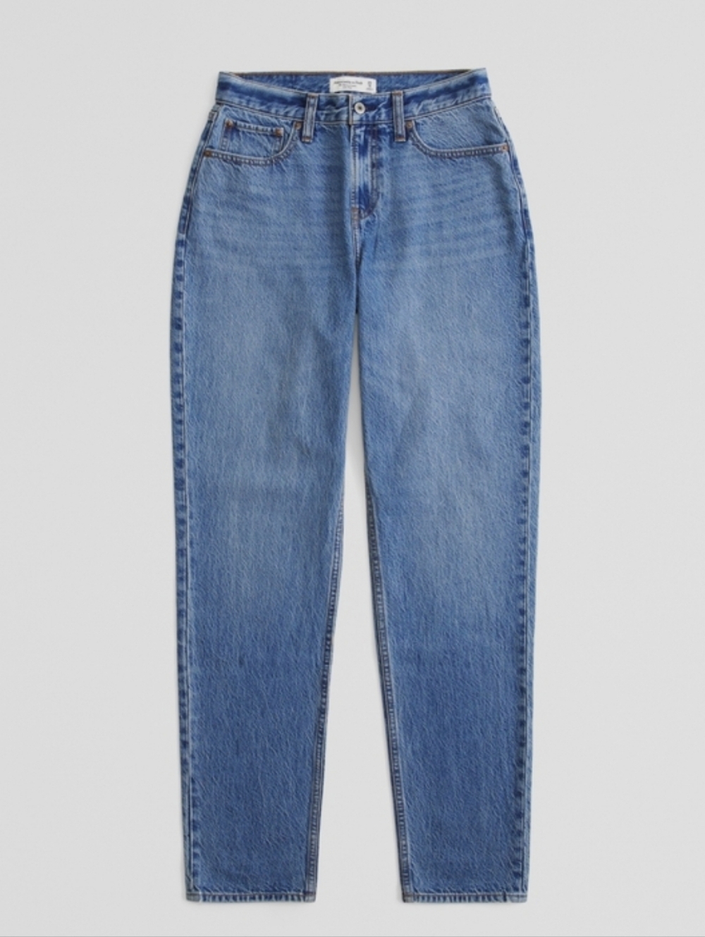 NEW Abercrombie Women's Low Rise Stacked Taper Jean, Size 30 Long
